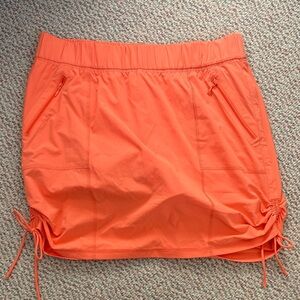 Women's Orange Skort